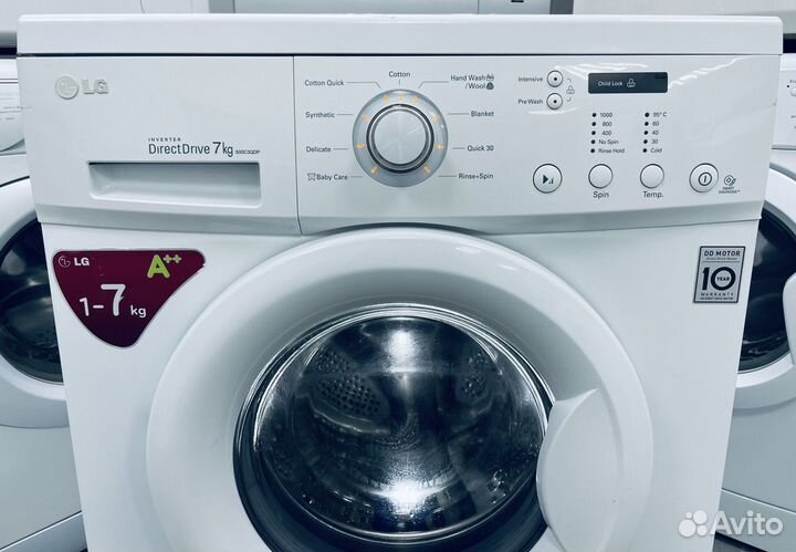 Стиральная машина бу. 7кг. Гарантия. Доставка
