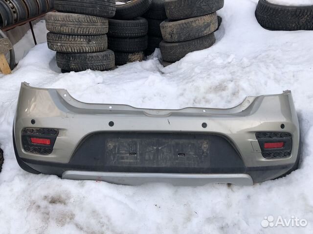 Бампер задний Renault Sandero Stepway