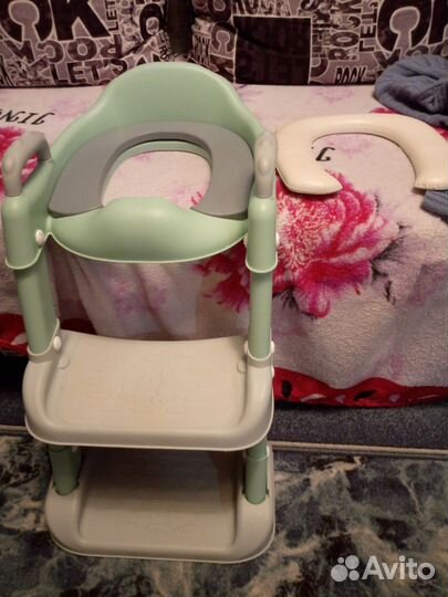 Сидушка на унитаз со ступенькой