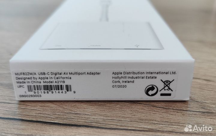 Apple USB-C to Digital AV Multiport Adapter