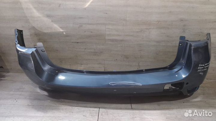 Бампер задний под парктроники Nissan Terrano 3 С
