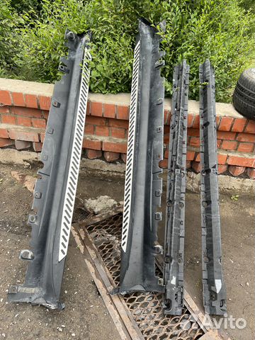 Пороги + усилители BMW X5 F15 - оригинал