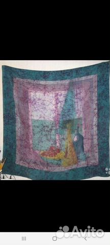 Панно-штора в технике батик