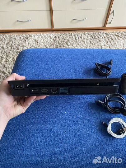 PS4 slim 500gb + 460 игр