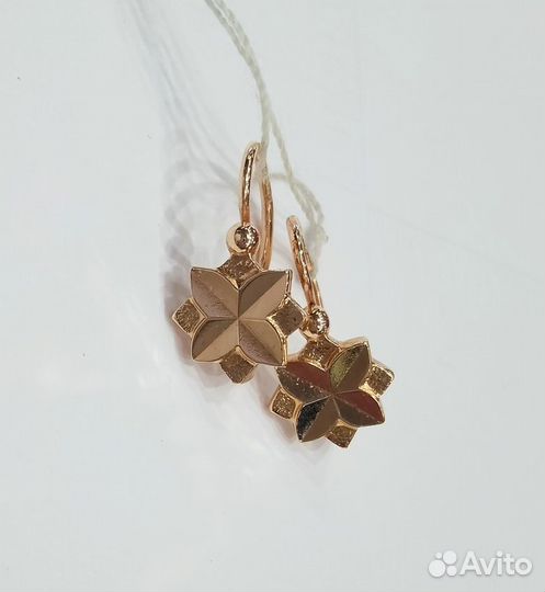 Серьги Золото