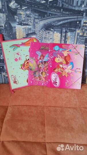 Папки Винкс для школы