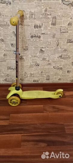 Самокат детский трехколесный бу