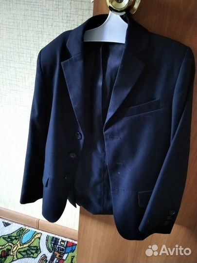 Школьный костюм пиджак и брюки