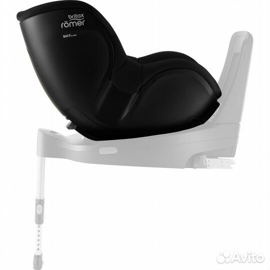 Автокресло 0-18кг Britax Romer dualfix 5Z Black