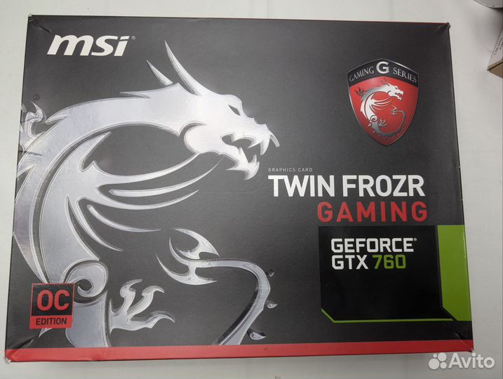 Nvidia GeForce GTX 760 4GB MSI Gaming