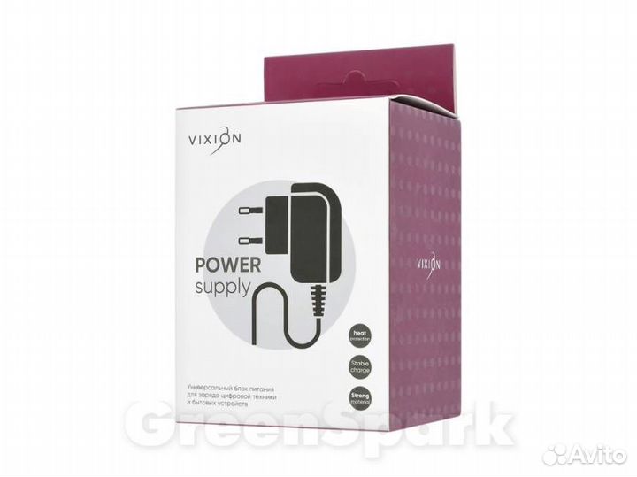 Универсальное зу для планшетов 5V / 2A 2.5*0.7 VI