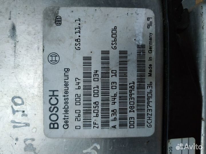 Эбу АКПП Мерседес Вито 2.2cdi/w638