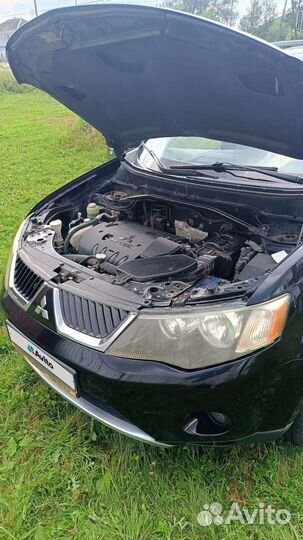 Mitsubishi Outlander 2.4 CVT, 2008, 156 000 км