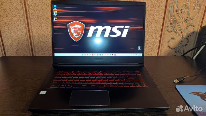 Игровой ноутбук MSI GF65 на i5 и RTX2060