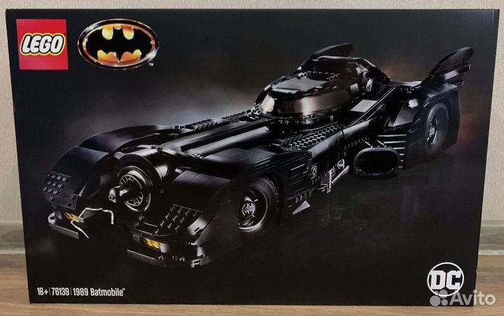 Lego 76139 batmobile 1989 Бэтмобиль