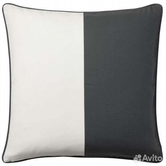 Подушка с чехлом Икеа горошек
