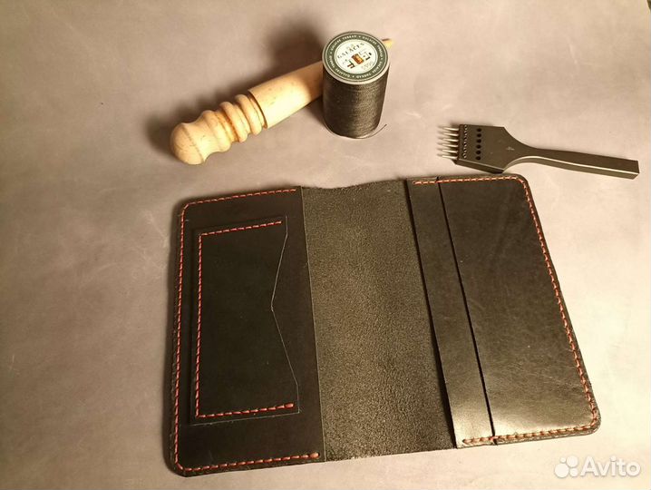 Обложка на паспорт из натуральной кожи