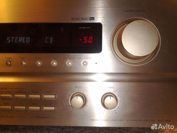 Ресивер,усилитель denon avc-3800 gold-japan