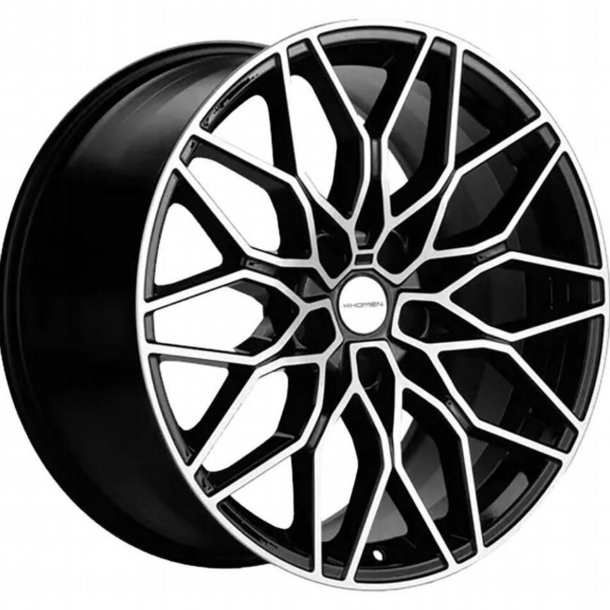 Диски Khomen KHW1815 8x18 5x114.3 ET40 D64.1 Black-FP