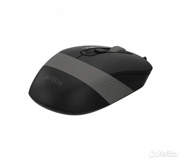 Мышь A4Tech Fstyler FM10, черный/серый