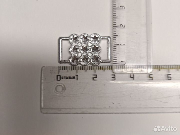 Пряжка вставка для одежды