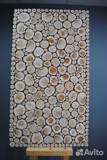 Панно из можжевельника