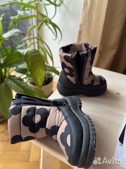 Зимние дутики детские 22 happy baby