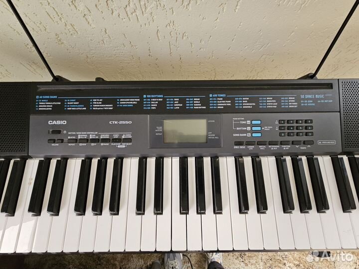 Синтезатор ctk 2550 Casio