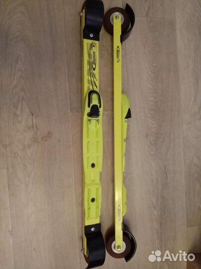 Лыжероллеры NNN, палки для асфальта