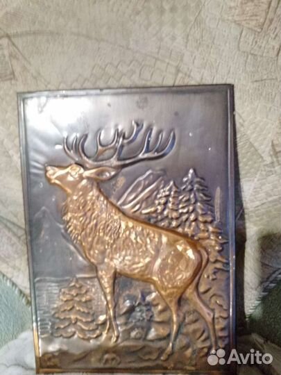 Чеканка медная СССР