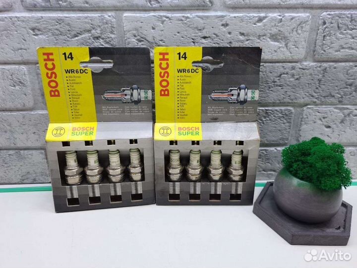 П.6989 Свечи зажигания Bosch super wr6DC