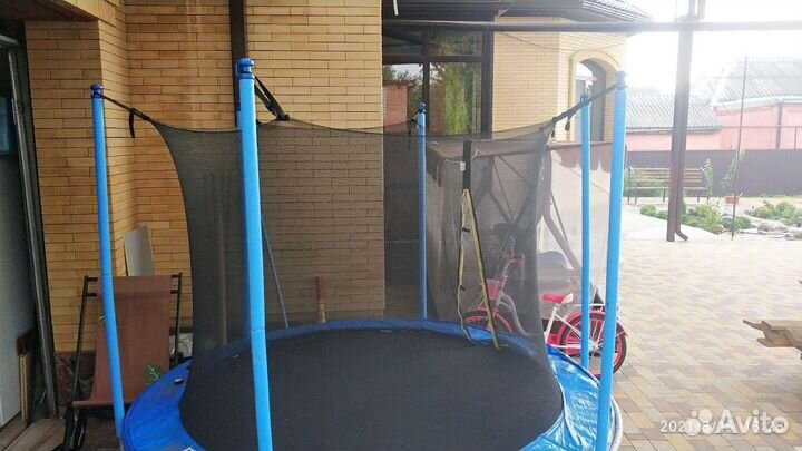 Батут с сеткой