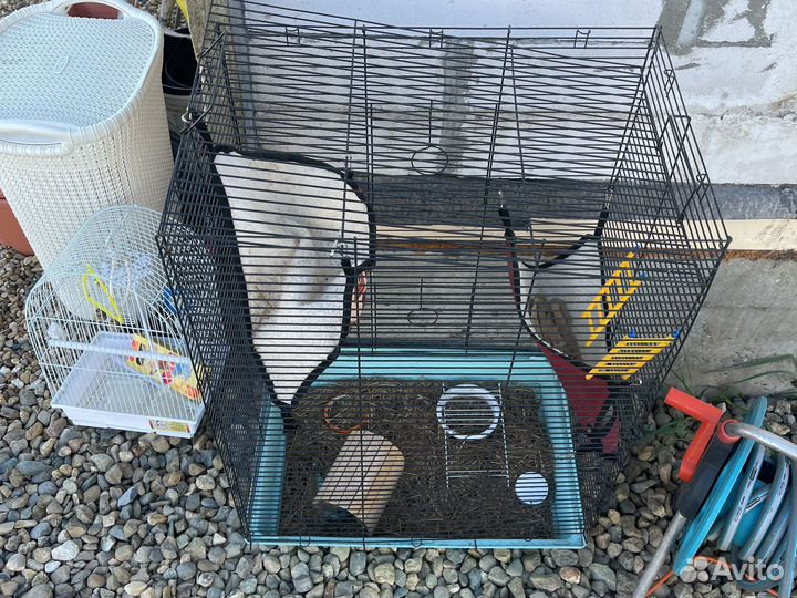 Клетка для грызунов и попугаев