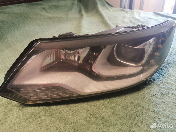 Левая фара volkswagen tiguan