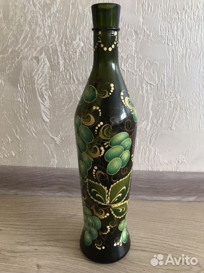 Декорированная бутылка