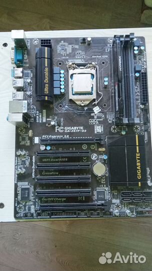 Материнская плата с процессором i7 4770k