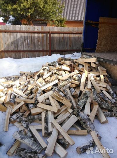 Дрова колотые ольха