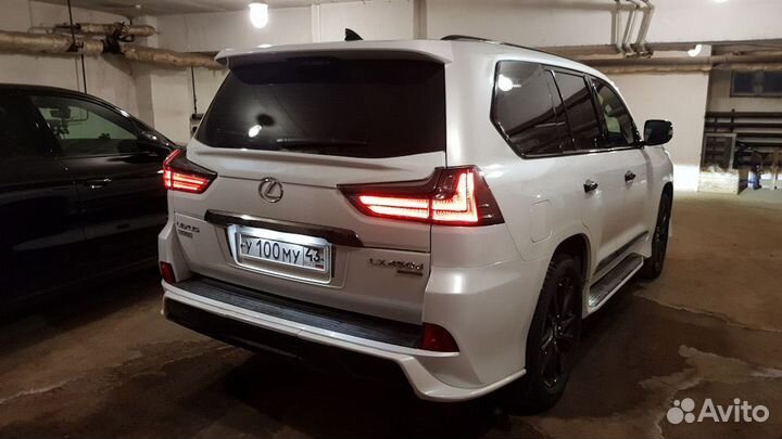 Lexus LX570 / LX450d Спойлер Wald N5KV3