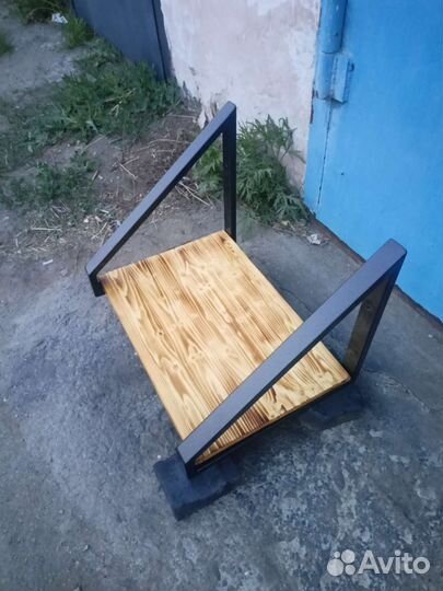 Подставка настенная в стиле лофт