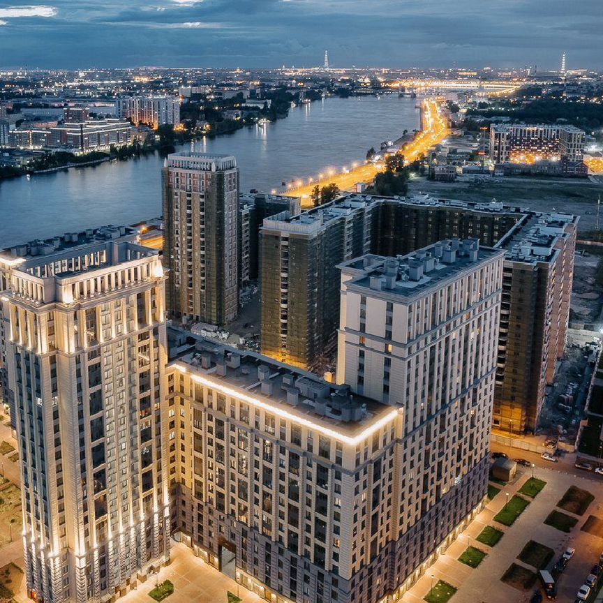 2-к. квартира, 58,5 м², 6/13 эт.