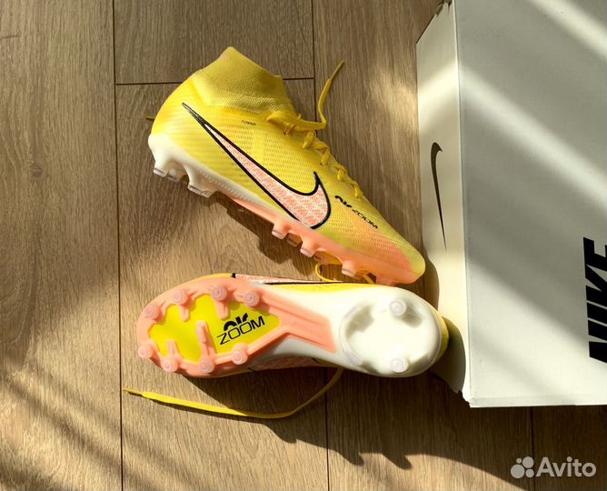 Бутсы Nike Mercurial Superfly 9 Elite (yellow)