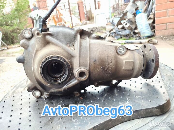 Редуктор передний на BMW X3 F25 2.0