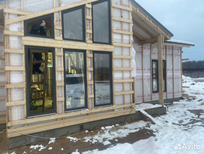 Окна под ключ пластиковые Rehau