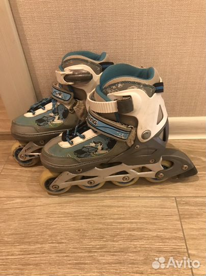 Роликовые коньки детские 31-34 раздвижные