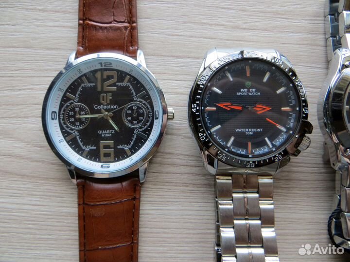 Мужские часы QF, Weide, Deep Red, Yiqin