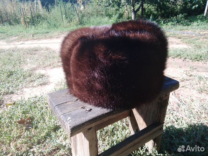 Шапка норковая