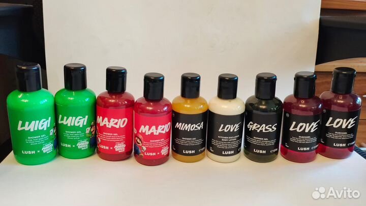 Гель для душа lush Лаш Luigi, Love