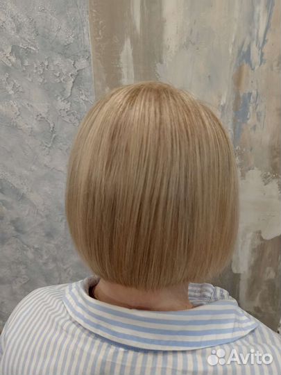 Сложное окрашивание волос+стрижка