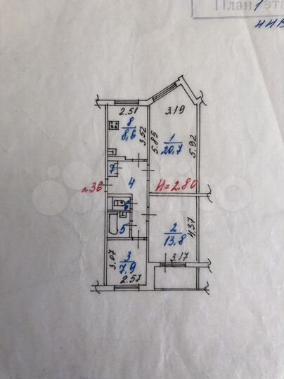 Торговая площадь, 65.5 м²