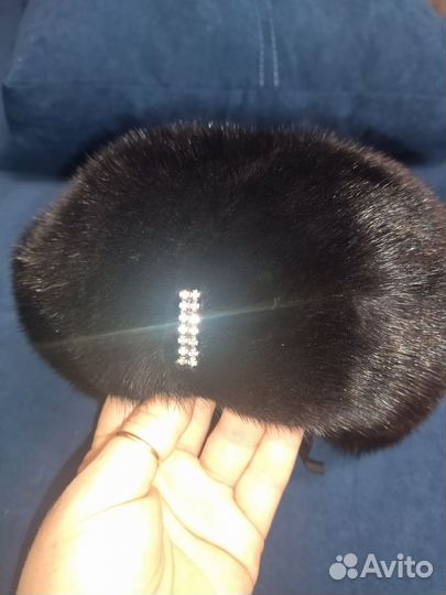 Шапка норковая берет новая